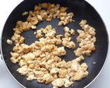 木綿豆腐で 鶏そぼろ風丼作り方3写真