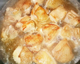 しみしみ柔らか～鶏肉と大根の煮物☆作り方6写真