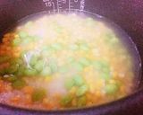 塩・酒だけ！優しいとうもろこし枝豆ご飯作り方3写真