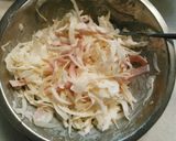 マヨ➕めんつゆ♬玉ねぎとハムのサラダ和え作り方5写真