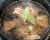 スペアリブと春菊のおでん作り方1写真