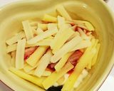 簡単☆ほうれん草とソーセージのグラタン作り方4写真