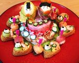 お寿司でひな祭り♥めもりある作り方9写真