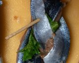 秋の味覚♡秋刀魚の三つ編み梅焼き作り方5写真
