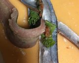 秋の味覚♡秋刀魚の三つ編み梅焼き作り方6写真