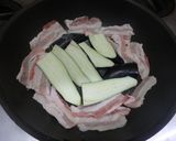 豚バラのスライスとナスの簡単どんぶり作り方1写真