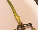 簡単!アスパラ&ベーコン&長芋バター炒め作り方2写真