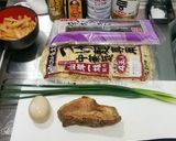 漢のまぜそば！作り方1写真