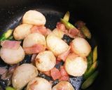 簡単!アスパラ&ベーコン&長芋バター炒め作り方6写真