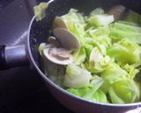 キャベツとハマグリの蒸し煮作り方4写真