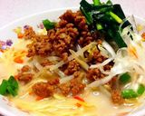 市販のラーメンアレンジ！豚骨味の担々麺風作り方10写真