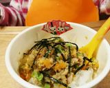 ちらし寿司風離乳食☆１歳過ぎのおひなさま作り方5写真