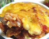 餅入りミートグラタン作り方4写真
