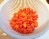 大豆とトマトのぽかぽかスープ作り方1写真