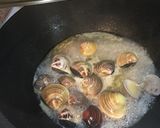 はまぐりと菜の花の和風ボンゴレ風パスタ作り方3写真