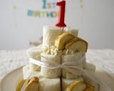 食パンで♪１歳の誕生日ケーキ【離乳食】作り方8写真