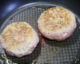 大きい椎茸☆包みハンバーグ作り方4写真