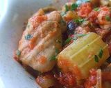 モツとセロリのトマト煮作り方4写真
