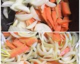長崎皿うどんは白ごはんのおかずです。作り方5写真