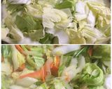 長崎皿うどんは白ごはんのおかずです。作り方6写真
