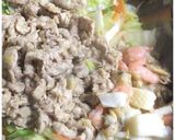 長崎皿うどんは白ごはんのおかずです。作り方7写真