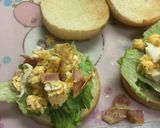 ハンバーガー(スクランブルエッグ)作り方8写真