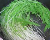 水菜と焼椎茸のお浸し作り方2写真