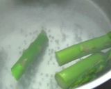 腎臓病食にも 豚の味噌炒め&茹でアスパラ作り方2写真