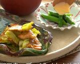腎臓病食にも 豚の味噌炒め&茹でアスパラ作り方10写真