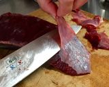 鹿肉の赤ワイン煮込作り方2写真