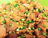 節約★絶品【とろ〜りネバネバ漬まぐろ丼】作り方3写真