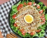 簡単お洒落☆甘辛肉味噌サラダラーメン。作り方10写真