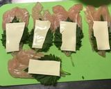 大葉とチーズのササミでくるくる巻き作り方3写真