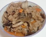 ヘルシー♥きのこたっぷり♥炊き込みご飯作り方4写真
