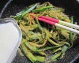 生姜たっぷりミルクカレーパスタ作り方8写真