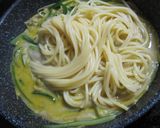 生姜たっぷりミルクカレーパスタ作り方9写真