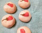 桜と白いチョコのポンディケージョ風作り方6写真