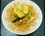 春雨とチンゲン菜の卵炒め(°∀°*)作り方8写真
