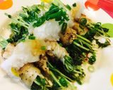 豆苗の肉巻きのポン酢みぞれがけ作り方3写真