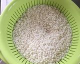 HBでゴマたっぷり甘〜いゴマもち作り方1写真