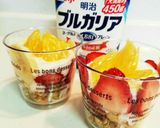 ヨーグルトアート☆トライフル作り方4写真