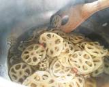 サクサク歯ごたえ☺️蓮根のきんぴら作り方4写真