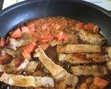 豚ロースとトマトの照り焼き☆作り方3写真