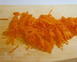 にんじんとしらすのきんぴら＊作り方1写真