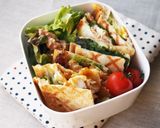 チャイニーズチキンホットサンド作り方3写真