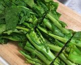 豚モモ肉と菜の花のシンプル炒め作り方4写真