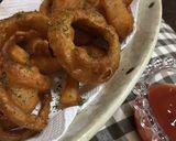 シンプルが美味いピリ辛!オニオンリングス作り方6写真