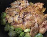 激ウマ台湾にゅうめん!麻油鶏モアユーケー作り方4写真