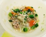 【離乳食後期】みそ汁からレンチン茶碗蒸し作り方2写真