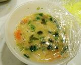 【離乳食後期】みそ汁からレンチン茶碗蒸し作り方4写真